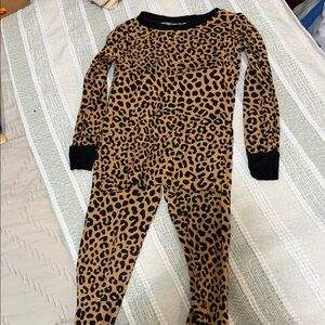 Little Sleepies Cheetah Print Kids Footie